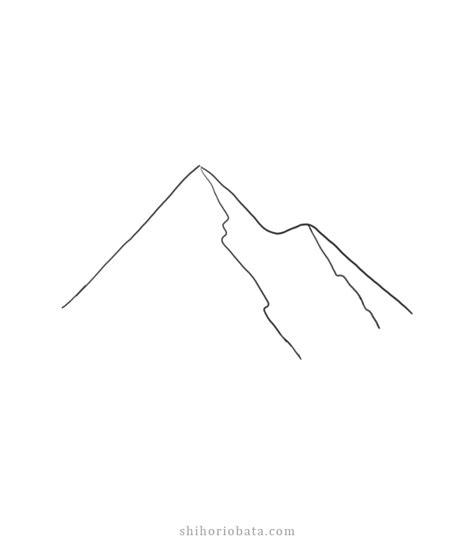 Simple Mountain Drawings