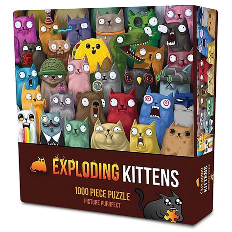 Outset Media 1000 Piece Exploding Kittens Picture