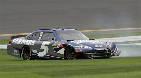 Kasey Kahne Wrecks Primary Car In Wednesday Practice For Daytona 500