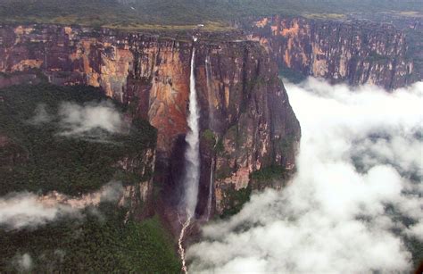 Angel Falls Worlds Highest Waterfall Venezuela Tourist Spots