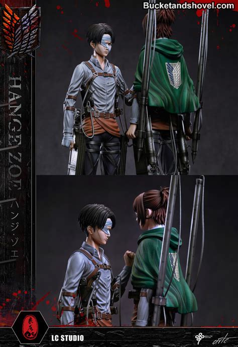 Pre Order Liangchen Studio Attack On Titan 16 Leviandhange Zoe Resin