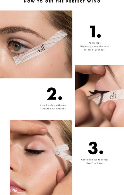 Elf Cosmetics Line And Define Eye Tape In 2020 Eyeliner Tape Eye