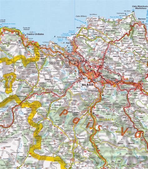 Northern Spain Michelin Map Buy Map Of Northern Spain Mapworld