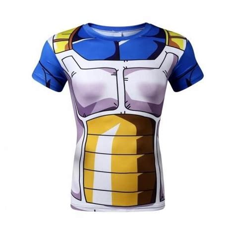 Dragon Ball Compression Shirt Men Brand Bodybuilding Compressed Short