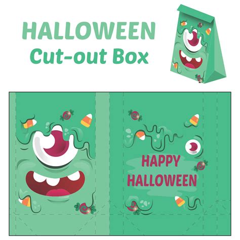 15 Best Halloween Printable Cupcake Boxes Pdf For Free At Printablee