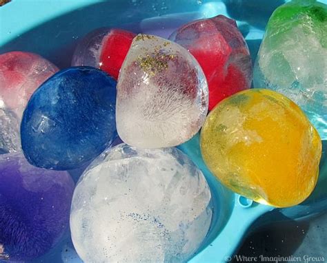 Glittery Frozen Water Balloon Sensory Bin Summer Fun For Kids Frozen