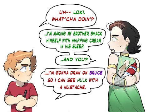 The Little Hero Au Avengers Comics Marvel Jokes Marvel Funny