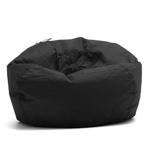 Opt for bean bag furniture. 98" Big Joe Round Bean Bag Chair, Multiple Colors ...