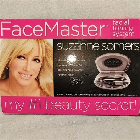 Suzanne Somers Skincare Facemaster Platinum Facialtoning System