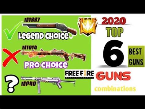 Alibaba.com offers 2,227 combination gun products. Free fire best gun combination||#booyahtamilian # ...