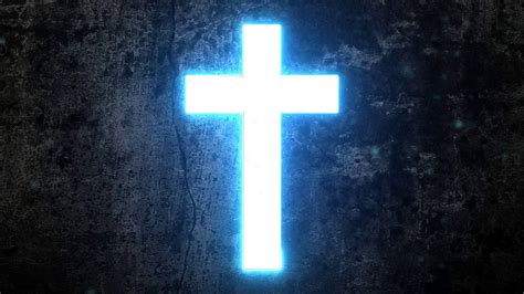 Hd 720p Glowing Cross Motion Background Youtube