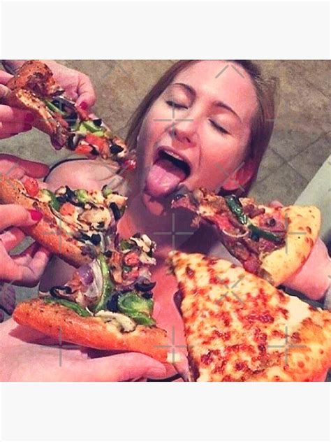 Girl Begging For Pizza Gangbang Cum Dumpster Sticker For Sale By