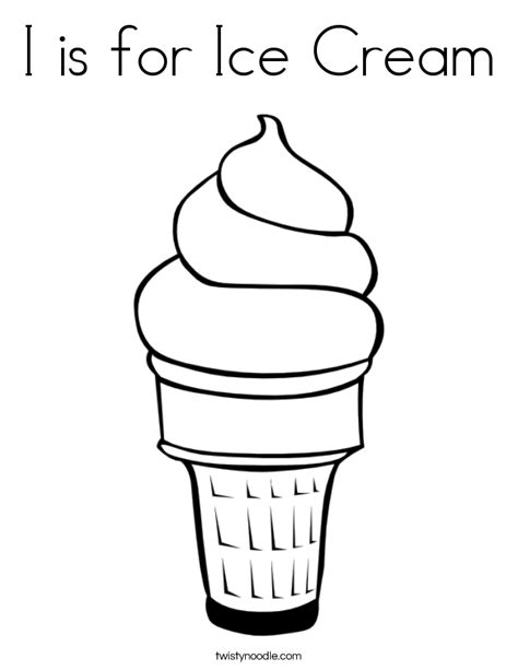 In the united states first ice cream parlor opened in 1776. Coloring Pages Icrem - Coloring Home