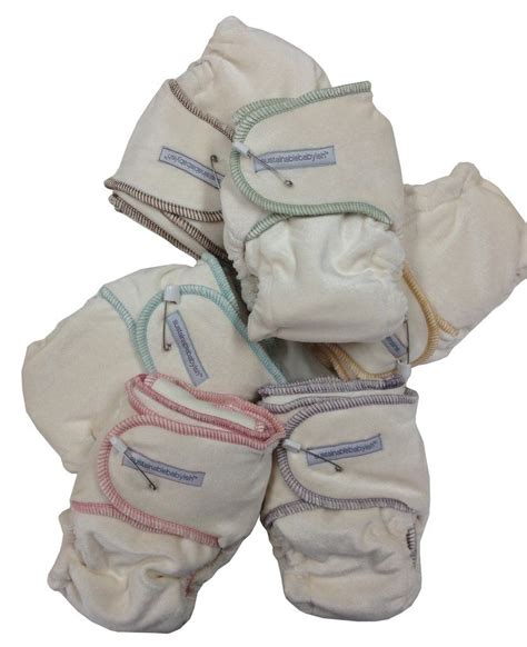 Velour Snapless Multi Fitteds Velour Cloth Diapers Diaper