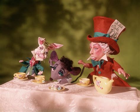 1860s Mad Hatters Tea Party From Alice Photograph By Vintage Images
