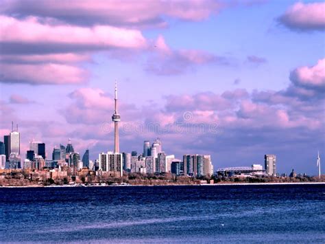 Toronto Lake Beautiful Panorama 2017 Stock Image Image Of Ontario
