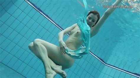 Russian Babe Gazel Podvodkova Shows Off Her Nude Body In A Pool