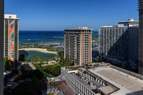 High Rise Buildings Located In Honolulu Hawaii Stock Photo Image Of
