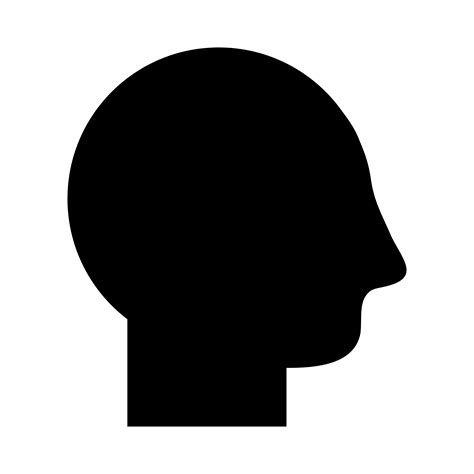 Human Head Outline Vector Art Icons And Graphics For Free Download