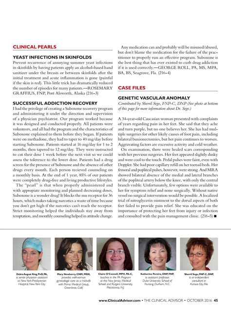 October 2016 Clinical Advisor By The Clinical Advisor Page 27 Issuu