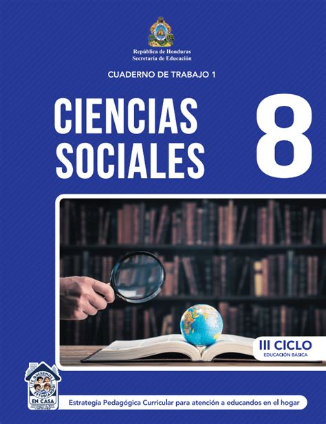 Cuaderno De Trabajo De Ciencias Sociales Octavo Grado Honduras Images