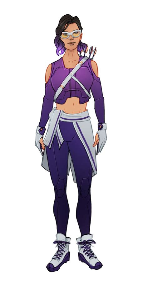 Kate Bishop Hawkeye Comics Style Full Redesign Hawkeye Comic Marvel