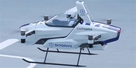 El Auto Volador De Skydrive Cumplió Con Su Primer Recorrido Tripulado