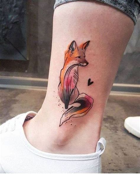 21 Small Fox Tattoo Ideas For Women Styleoholic