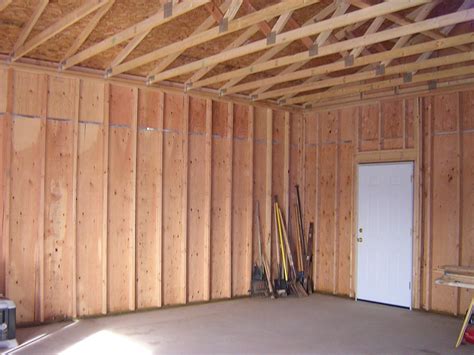 Step 6 Layout And Frame Your Garage Walls 16 Inch On Center