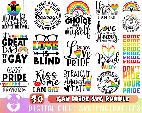 Grafika Wektorowa Stock Gay Pride Svg Bundle Lgbt Svg Bundle Gay Svg