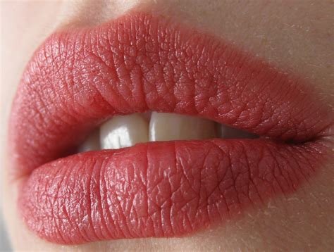 Wallpaper Face Women Open Mouth Closeup Red Lipstick Juicy Lips Teeth Pink Skin