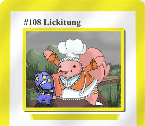 108 Lickitung Card By Fumliss On Deviantart