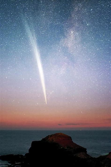 Comet Lovejoy At Dawn Photograph By Alex Cherney
