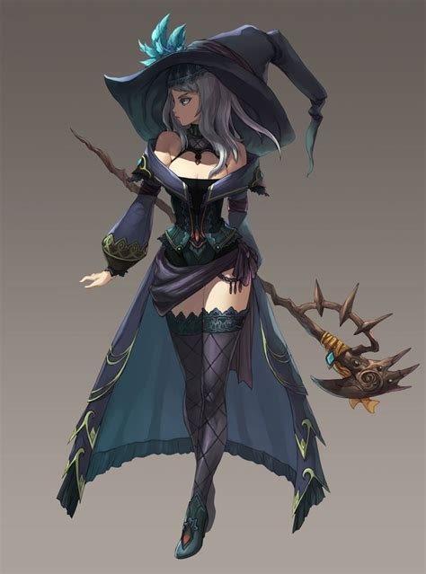 Ves Witch Witch Characters Female Character Design Fantasy