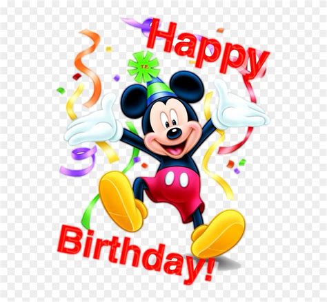 Download Mickey Mouse Happy Birthday Png Happy Birthday Mickey Mouse