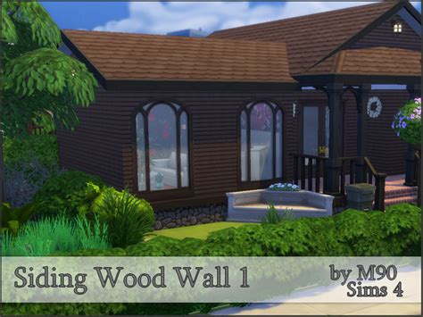 M90 Siding Wood Wall 1 By Mircia90 At Tsr Sims 4 Updates