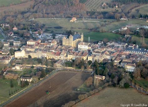 Aktivitäten in der nähe von office de tourisme de beaumont du perigord. Photo aérienne de Beaumont-du-Périgord - Dordogne (24)