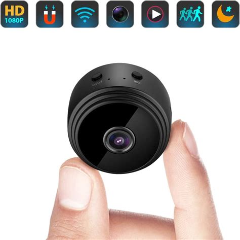 Mini Spy Camera Hidden Wifi Small Wireless Video Camera With Full Hd P Audio Night Vision