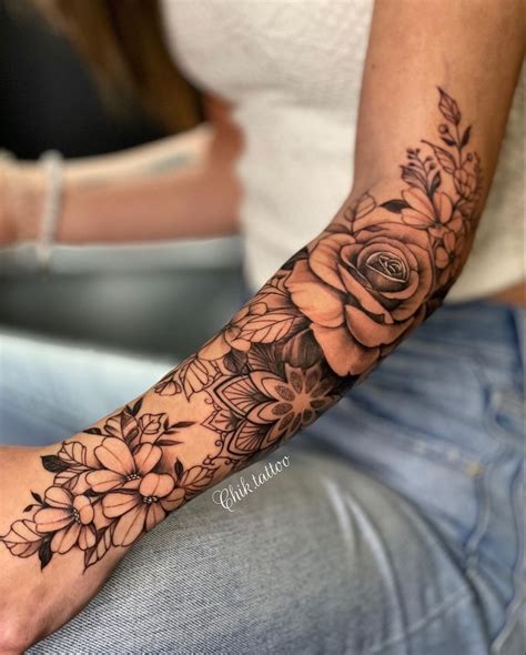 girly sleeve tattoo feminine tattoo sleeves lace tattoo feminine tattoos spine tattoos