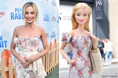 Margot Robbie Is Barbies Real Life Twin