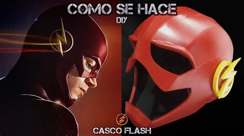 Como Se Hace Casco Flash Dc Comics Goma Eva Diy Youtube