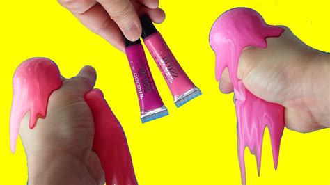 When you are making slime you need a slime activator. DIY SLIME WITH LIP GLOSS CHALLENGE! How To Make Slime without Borax by Bum Bum Surprise Toys ...