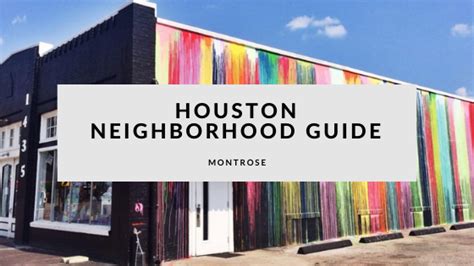 Neighborhood Guide Montrose Hoffer Furniture