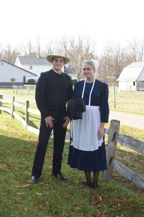 Deluxe Amish Womans Costume Bonnet Apron Dress Costume Etsy Amish