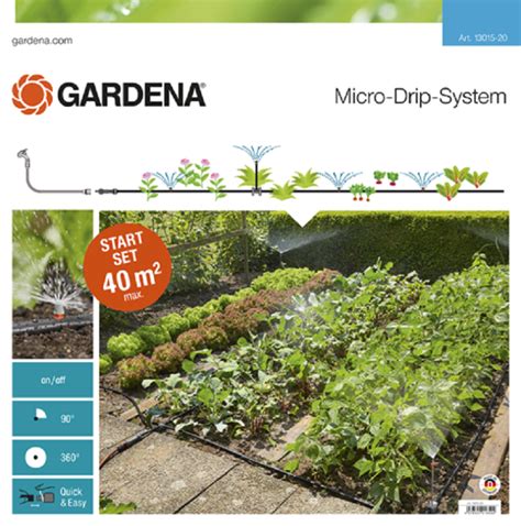 Gardena Micro Drip System Start Set Pflanzflächen