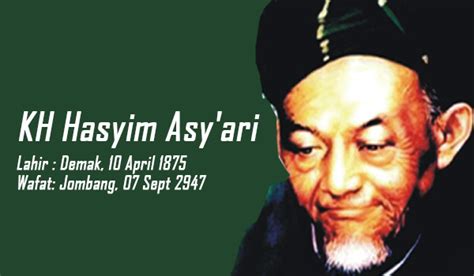 Biografi Kh Hasyim Asy Ari Pendiri Nahdlatul Ulama Nu My Diary Gambaran