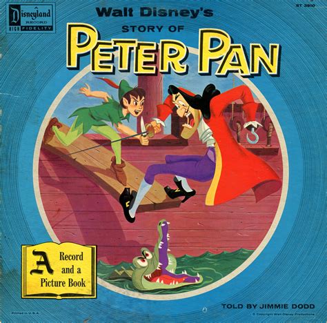 Walt Disneys Peter Pan Story And Songs Soundtrack Lpcd