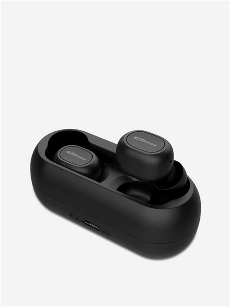 Buy Black Harmonics Twins Bluetooth Earbuds For Men Online At Best