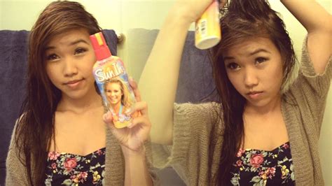 If you were blonde in 1 st grade, sun in will work for you. Sun In Hair Lightener | Galhairs