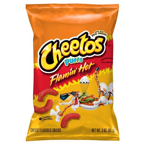 Cheetos Puffs Snacks Con Sabor A Queso Flamin Hot Ubuy Chile